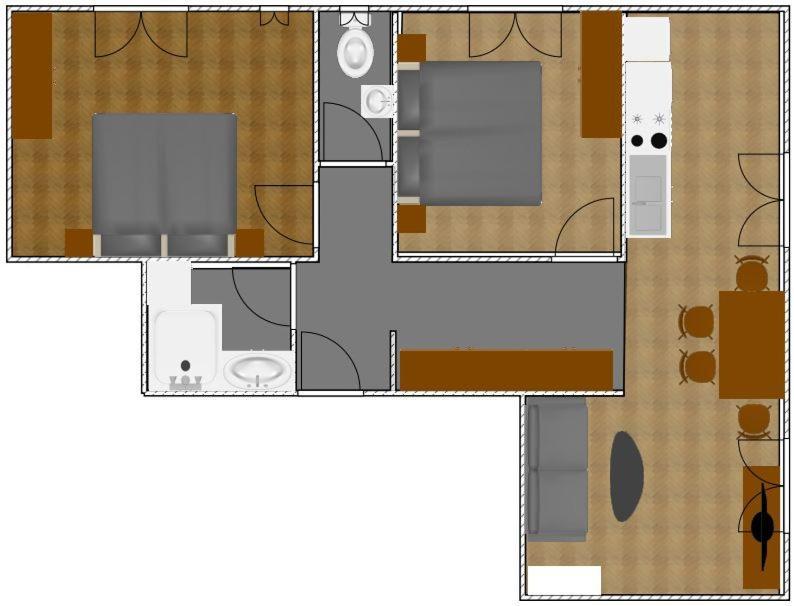 Apartments Haus Schoen - Preise Inclusive Pitztal Sommer Card Jerzens Quarto foto